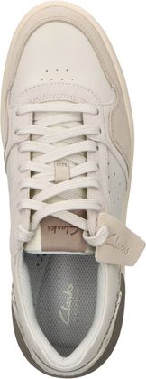 Clarks COURTLITE2 LO Sneaker für Damen 244701000119 (Weiß)