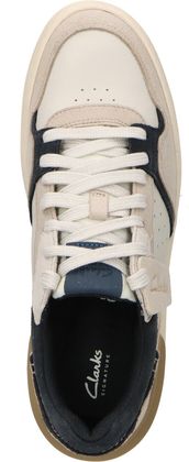 Clarks COURT LITE2 LO Sneaker für Herren 244101000024 (Weiß/Blau)
