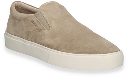 Blackstone Herren-Slipper aus Leder 226302000021 (Beige)