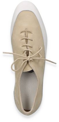 Arche FANOKA Damen-Schnürschuhe aus Leder 101381000012 (Beige)