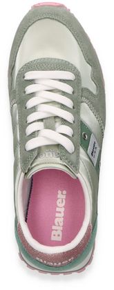 Blauer MILLEN Damen-Sneaker 101622000050 (Hellgrün)