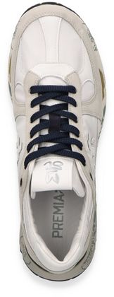 Premiata MASE Herren-Sneaker 244702000013 (Weiß/Grau)