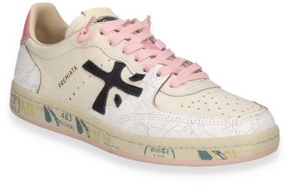 Premiata BSKT CLAYD Damen-Sneaker 101781000006 (Off White/Rosa)
