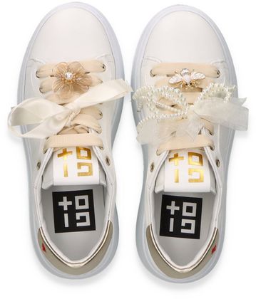 Giove Sneaker für Damen aus Leder 101701000124 (Weiß)