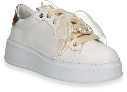 Giove Sneaker für Damen aus Leder 101701000124 (Weiß)