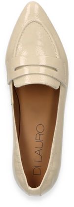 DI LAURO Ballerinas für Damen aus Leder 103303000005 (Beige)