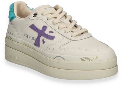 Premiata MICOL Damen-Sneaker 101381000008 (Off-White/Bunt)