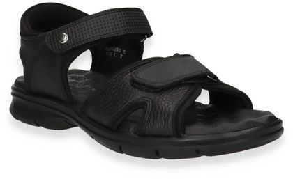 Panama Jack SANDERS Herren-Sandalen 282001000002 (Schwarz)