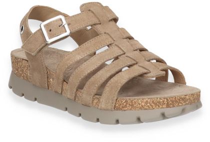 Panama Jack SASHA Damen-Sandalen aus Leder 184302000013 (Beige)