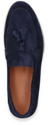 Konstantin Starke Damen-Slipper aus Leder 100102000022 (Dunkelblau)