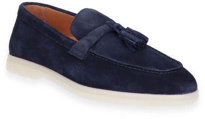 Konstantin Starke Damen-Slipper aus Leder 100102000022 (Dunkelblau)