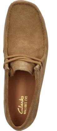 Clarks WALLABEE EVO Schnürschuhe für Herren 241302000000 (Beige)