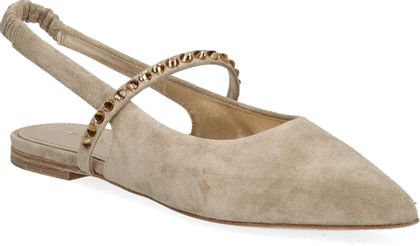 Kennel & Schmenger Damen-Slingpumps aus Leder 130302000004 (Beige)