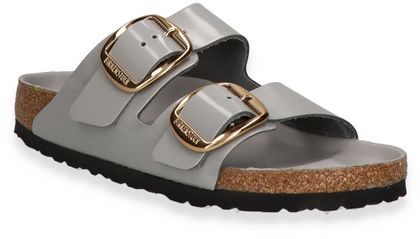 Birkenstock ARIZONA BIG BUCKLE Damen-Pantoletten 591443000000 (Hellgrau)