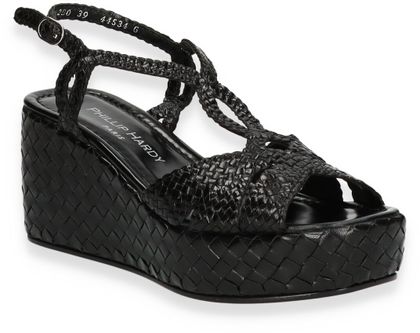 Phillip Hardy Damen-Wedges 187000000000 (Schwarz)