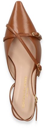 Konstantin Starke Damen-Slingpumps 130221000100 (Mittelbraun)