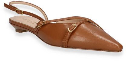 Konstantin Starke Damen-Slingpumps 130221000100 (Mittelbraun)