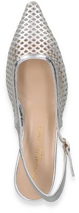 Konstantin Starke Damen-Slingpumps 130911000003 (Silber)