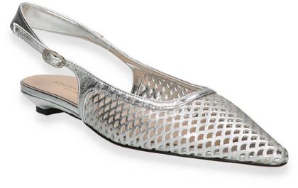 Konstantin Starke Damen-Slingpumps 130911000003 (Silber)