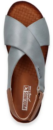 Pikolinos MAHON Damen-Sandalen aus Leder 184141000000 (Hellblau)