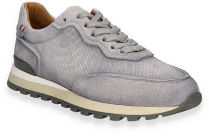 Giorgio 1958 Herren-Sneaker aus Leder 244402000033 (Hellgrau)