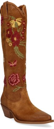 Konstantin Starke Damen-Western Boots 107222000016 (Braun/Bunt)