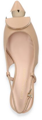 Konstantin Starke Damen-Slinpumps aus Leder 131301000009 (Beige)