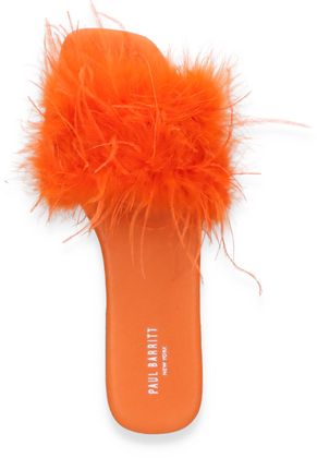 Paul Barritt Damen-Pantoletten 180396000000 (Orange)
