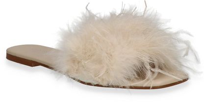 Paul Barritt Damen-Pantoletten 180306000000 (Cremeweiß)