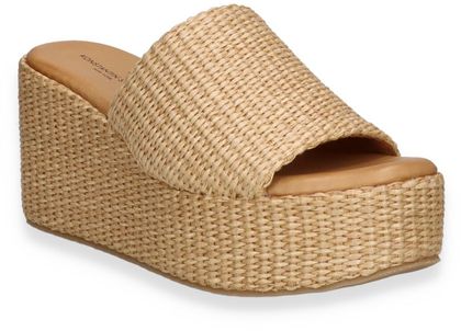 Konstantin Starke Damen-Pantoletten aus Leder 183307000001 (Beige)