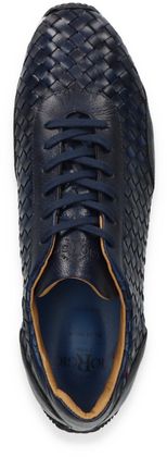 Giorgio 1958 Herren-Sneaker aus Leder 244100000000 (Dunkelblau)