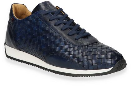 Giorgio 1958 Herren-Sneaker aus Leder 244100000000 (Dunkelblau)