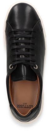 Lottusse Herren-Sneaker aus Leder 244001000085 (Schwarz)