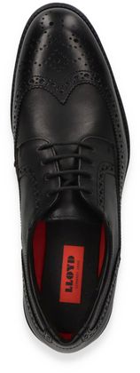 LLOYD Schnürschuhe für Herren aus Leder 243001000005 (Schwarz)