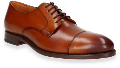 Konstantin Starke Herren-Schnürschuhe aus Leder 232221000003 (Mittelbraun)