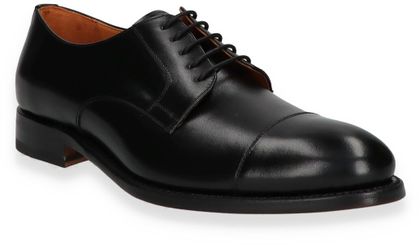 Konstantin Starke Herren-Schnürschuhe aus Leder 232001000008 (Schwarz)