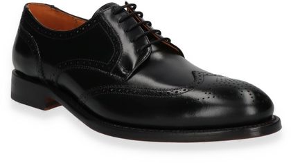 Konstantin Starke Herren-Schnürschuhe aus Leder 233001000002 (Schwarz)