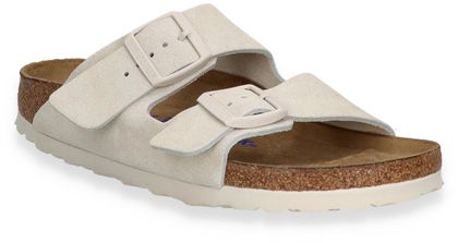 Birkenstock ARIZONA Damen-Pantoletten 591302000007 (Altweiß)