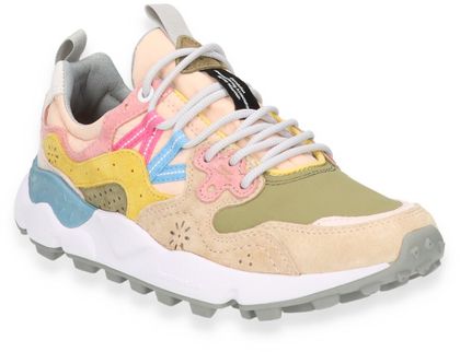 Flower Mountain YAMANO Damen-Sneaker 101382000049 (Beige/Bunt)