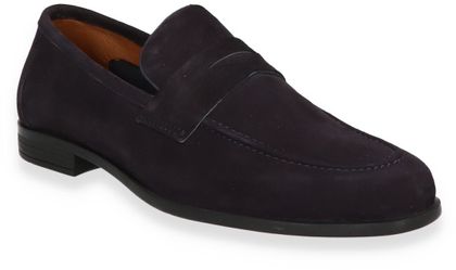 Daniel Kenneth Herren-Slipper aus Leder 226102000025 (Dunkelblau)