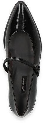 Paul Green Damen-Ballerinas aus Leder 103003000011 (Schwarz)