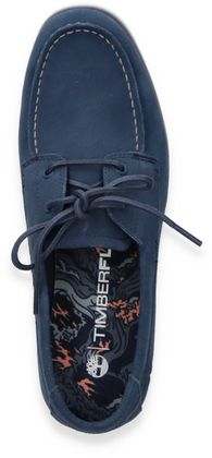 Timberland GRAFTON BAY Herren-Schnürrschuhe aus Leder 241102000003 (Mittelblau)