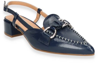 Donna Carolina KAREN BLEND Damen-Slingpupms aus Leder 130103000000 (Dunkelblau)