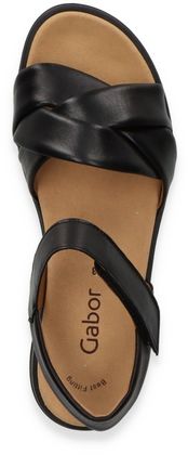 Gabor Damen-Sandalen 184001000025 (Schwarz)