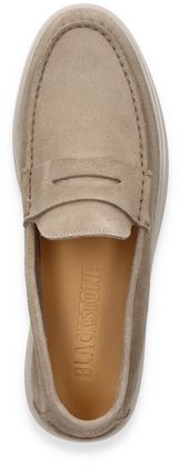 Blackstone Herren-Slipper aus Leder 226302000022 (Beige)