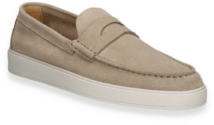 Blackstone Herren-Slipper aus Leder 226302000022 (Beige)