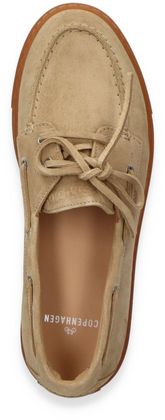 Copenhagen CPH160 Damen-Schnürschuhe aus Leder 101302000087 (Beige)