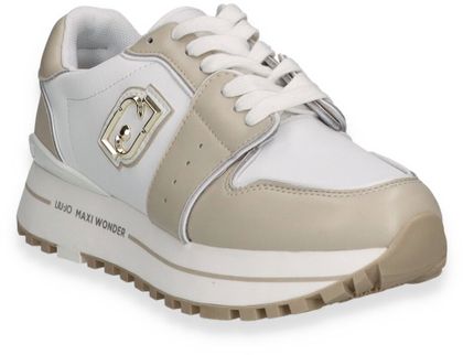 LIU JO MAXI WONDER Sneaker für Damen 101831000000 (Weiß/Beige)