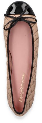 Pretty Ballerinas ROSARIO Ballerinas für Damen 103381000009 (Beige/Schwarz)