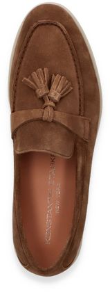 Konstantin Starke PEACH Damen-Slipper aus Leder 100222000005 (Dunkelbraun)
